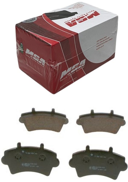 Nissan Interstar 2000-2010 Ön Fren Balatası Takım