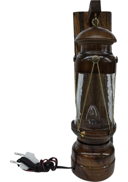 Ahşap Gemici Feneri Duvar Aplik Elektrikli fiyatları