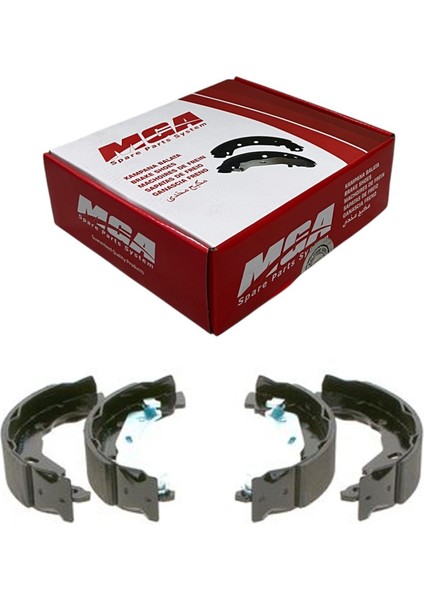 Renault Clio Iı 1998-2005, Clio Iv 2012-2018 Arka Fren Balatası Takım 203X39 mm