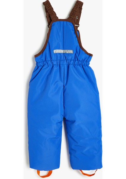 Fermuar Detaylı Askılı Uzun Kar Tulumu fiyatları