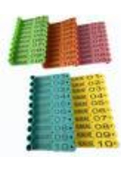 50 Adet Parmak Küpe Frytag Küçükbaş