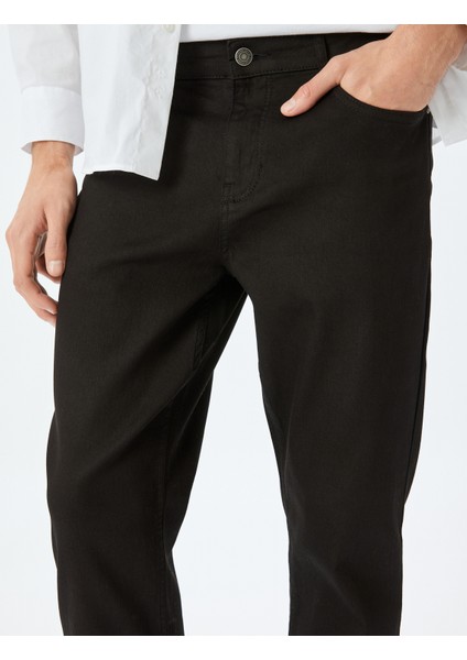 Slim Fit Kot Pantolon - Brad Jean