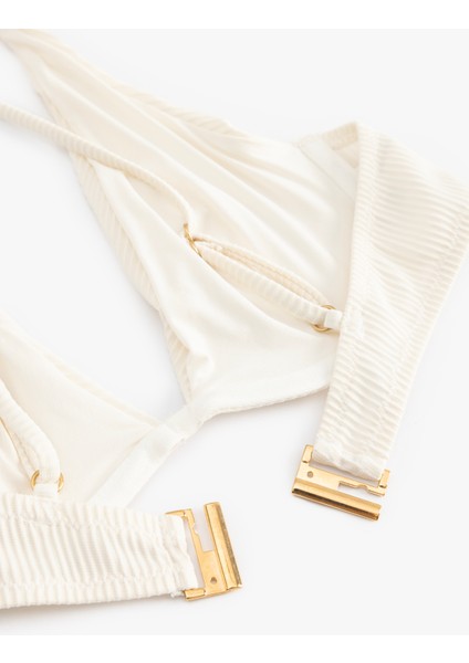 Dokulu Fitilli Balenli Bikini Üstü fiyatları