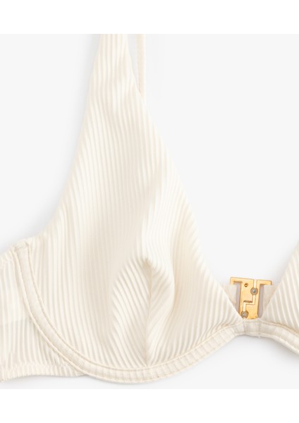 Dokulu Fitilli Balenli Bikini Üstü modelleri