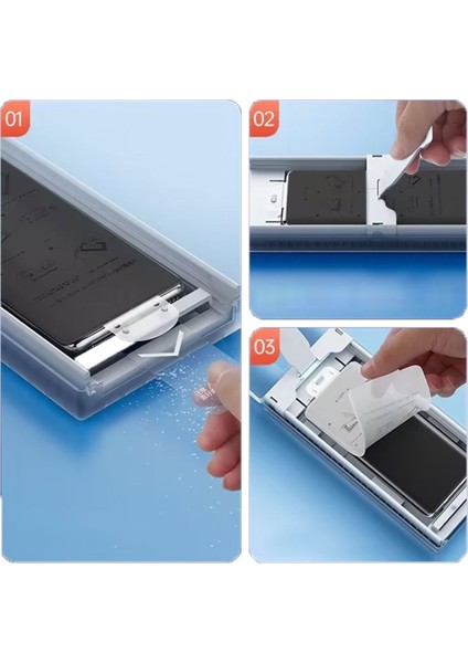 Galaxy S24 Ultra Zore Kolay Uygulama Aparatlı Privacy Easy Body Hayalet Ekran Koruyucu fiyatları