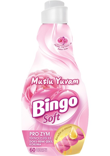 Soft Çamaşır Yumuşatıcı Konsantre 1440 ml Mutlu Yuvam 3'lü Set fiyatları