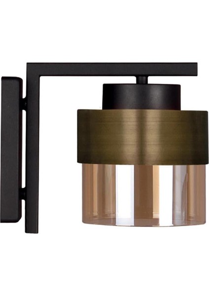 Nora Eskitme Rengi Aplik Dekoratif Duvar Lamba Kafe Pastane Vintage Salon Fırın Otel Ofis Ev