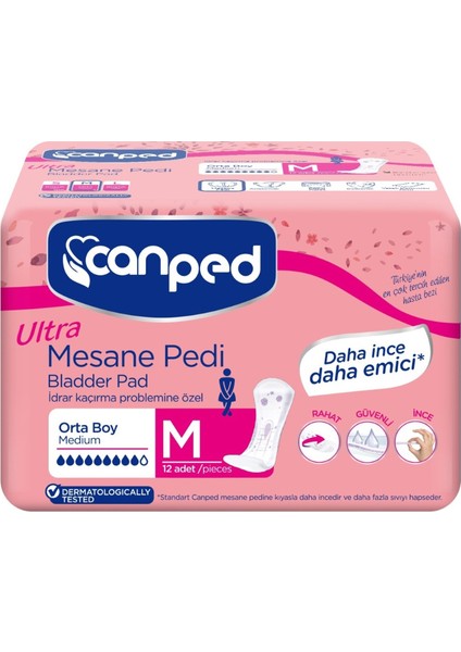 Mesane Pedi Ultra Medium-Orta 108 Adet (9pk*12)