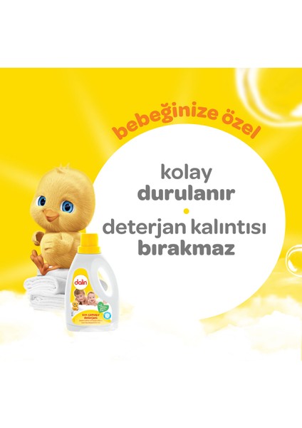 Çamaşır Deterjanı 1.5lt Klasik (Hassas ve Hipoalerjenik Formül) (5 Li Set)