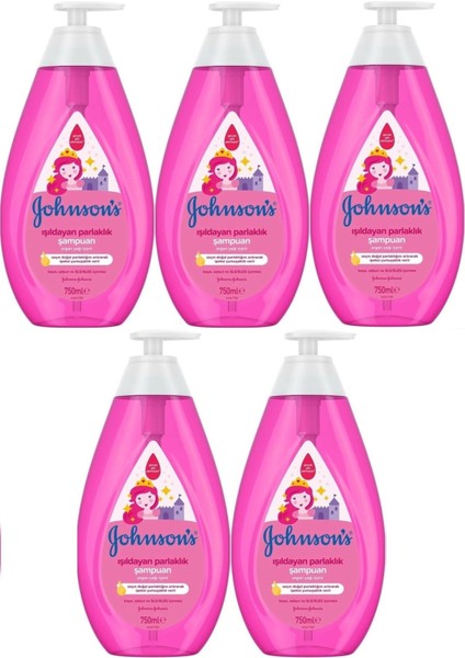Baby Bebek Şampuanı 750ML Işıldayan Parlaklık (5 Li Set)