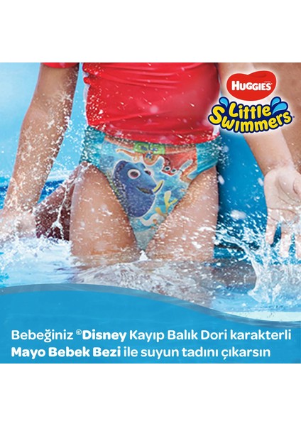 Little Swımmers Mayo Bebek Bezi Beden:3-4 (7-15 kg) 36 Adet (3 Paket *12)