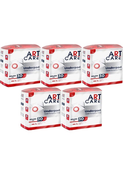 Art Care Hasta Yatak Koruyucu 60*90CM 150 Adet (5pk*30)