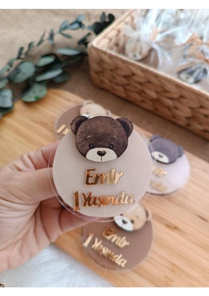 Yeni Doğan Magnet 1 Yaş Magnet Ayıcık Figürlü Magnet 10 Adet Yenidoğan Magnet