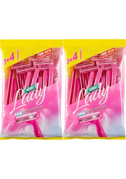 Lady Traş Bıçağı Çift Bıçaklı 28 Li Set (2pk*14)