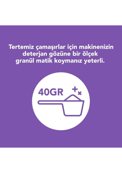 Doğal Granül Matik Sabun Tozu Lavanta 9 kg 9 paket