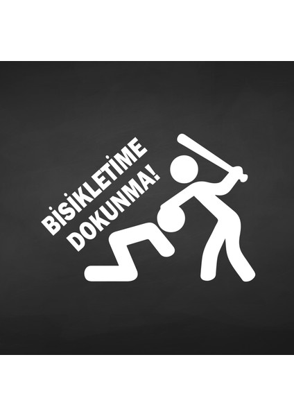 Bisikletime Dokunma Sticker Araç Sticker Araba Sticker Oto Sticker