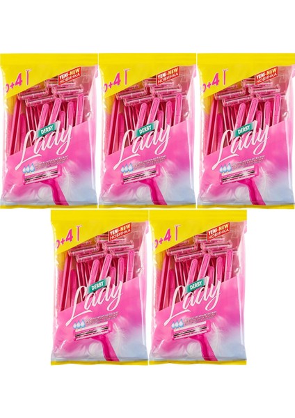 Lady Traş Bıçağı Çift Bıçaklı 70 Li Set (5pk*14)