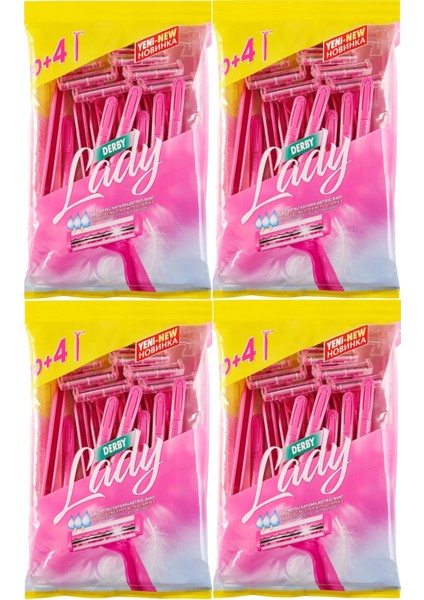 Lady Traş Bıçağı Çift Bıçaklı 56 Lı Set (4pk*14)