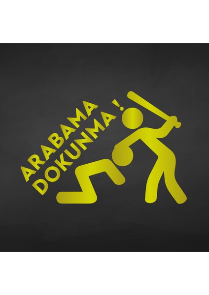 Akçay Sticker Arabama Dokunma Sticker Araç Sticker Araba Sticker Oto Sticker