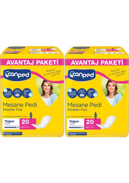 Mesane Pedi Avantaj Pk Klasik L-Büyük Boy Yoğun 40 Adet