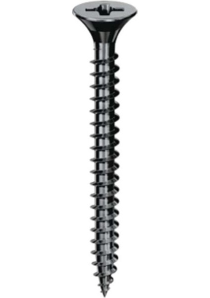 Siyah Sık Diş Sivri Uç Alçıpan Vidası 3,5 x 35 1000 Adet