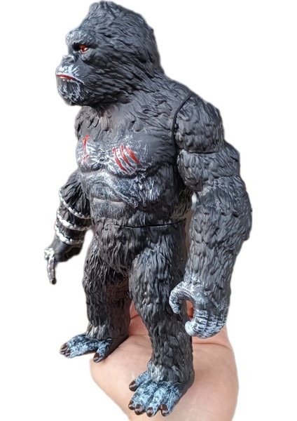 Godzilla Vs. Kong Giant King Kong Kral Goril Eklemli Aksiyon Figür Karakter Oyuncak Büyük Boy 25 cm