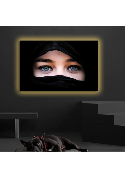 LED Işıklı Kanvas Tablo, 3D Dekoratif Baskılı Tablo Yapay Zeka Destekli Modern Tasarımlar 466 fiyatları