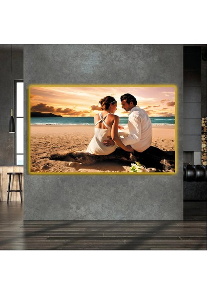 LED Işıklı Kanvas Tablo, 3D Dekoratif Baskılı Tablo Yapay Zeka Destekli Modern Tasarımlar 360 fırsatları