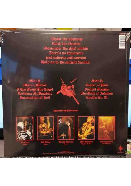 Candlemass - Ancient Dreams Plak (Renkli Plak-Limitli Baskı) fiyatları