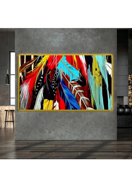 LED Işıklı Kanvas Tablo, 3D Dekoratif Baskılı Tablo Yapay Zeka Destekli Modern Tasarımlar 442 fırsatları