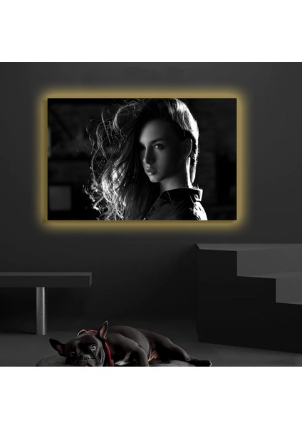 LED Işıklı Kanvas Tablo, 3D Dekoratif Baskılı Tablo Yapay Zeka Destekli Modern Tasarımlar 137 fiyatları