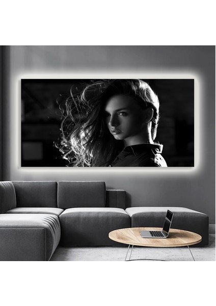 LED Işıklı Kanvas Tablo, 3D Dekoratif Baskılı Tablo Yapay Zeka Destekli Modern Tasarımlar 137 modelleri