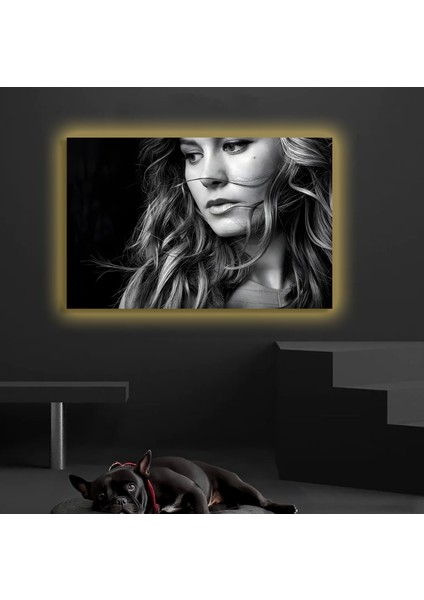 LED Işıklı Kanvas Tablo, 3D Dekoratif Baskılı Tablo Yapay Zeka Destekli Modern Tasarımlar 69 fiyatları