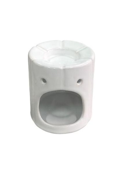 Seramik Beyaz Çiçek Model Buhurdanlık fiyatları