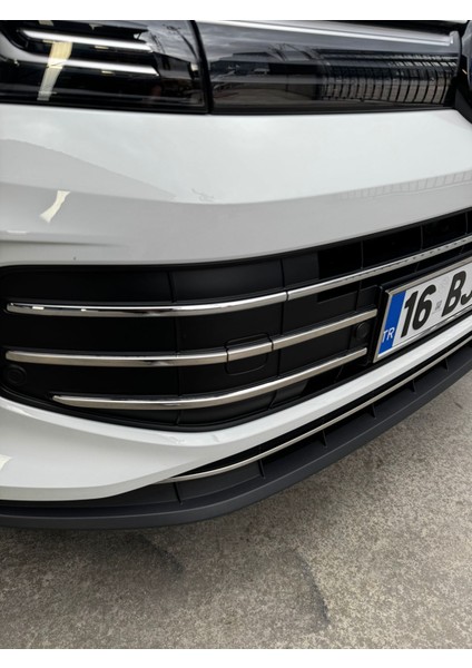 Vw Tiguan 3 Krom Ön Tampon Çıtası 6 Prç. 2024 Üzeri