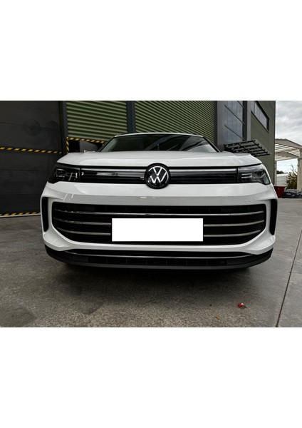 Vw Tiguan 3 Krom Ön Tampon Çıtası 6 Prç. 2024 Üzeri