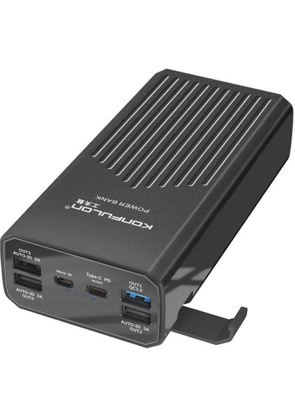 P40-Q 40000 mAh Powerbank Hızlı Şarj Type-C ve 5 Çıkışla Taşınabilir Güç Kaynağınız