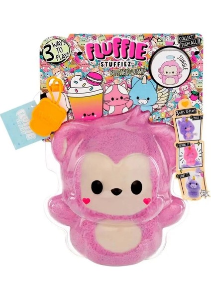 Fluffie Stuffiez Küçük Peluş Maymun