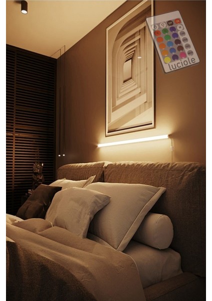 Kumandalı Full Rgb LED Aplik 50 cm