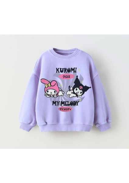 Kuromi Kız Çocuk Sweathirt