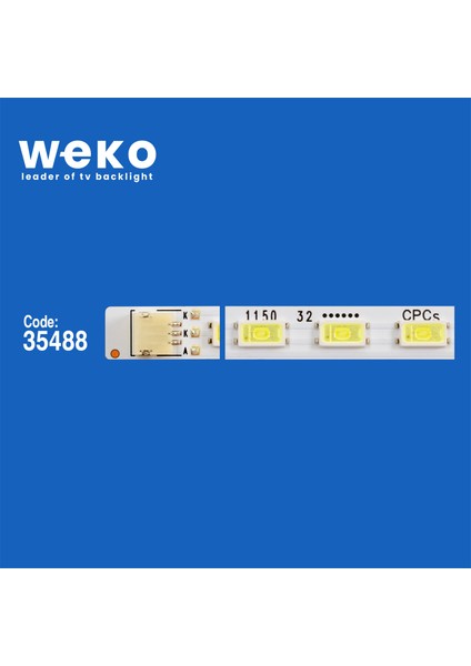 5717 35488X2 SSC5630-8S5P-LUCK-120601A 2 Adet LED Bar (40LED)