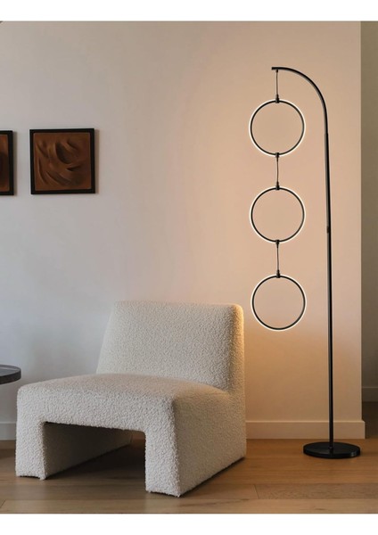 Zincirli / 145 cm / Lambader / Antrasit Gövde / 3 Renk Işık / 3 Yıl Garanti