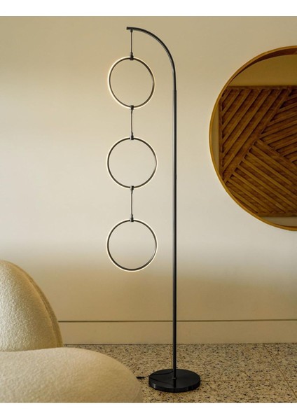 Zincirli / 145 cm / Lambader / Antrasit Gövde / 3 Renk Işık / 3 Yıl Garanti