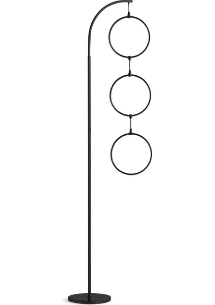 Zincirli / 145 cm / Lambader / Antrasit Gövde / 3 Renk Işık / 3 Yıl Garanti