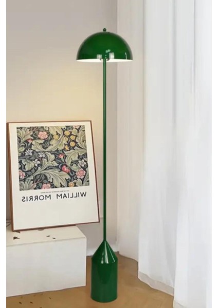 Mushroom Pencil Lambader Modern Dekoratif Metal Oturma Odası Çalışma Odası Zemin Lambası