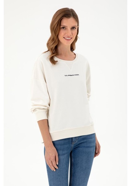 Oversize Bisiklet Yaka Sweatshirt Kadın fiyatları