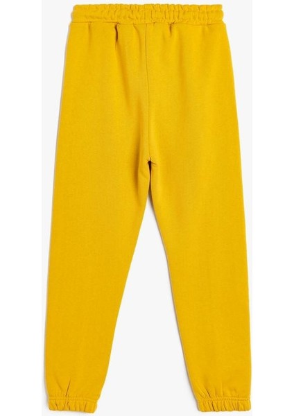 Erkek Çocuk Jogger Eşofman Altı Cepli Beli Bağlamalı Aplike Detaylı fiyatları