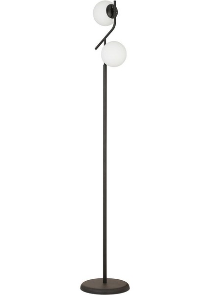 Velar Siyah Beyaz Camlı Modern Tasarım Metal Lambader modelleri