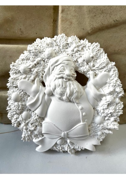 Santa Kapı Süsü Silikon Kalıp