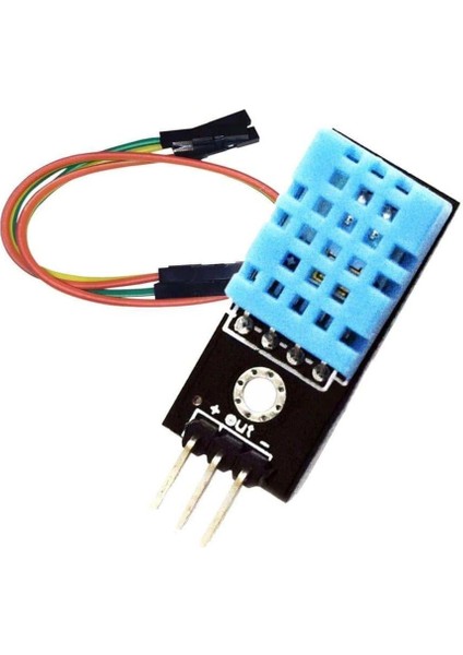 DHT11 Arduino Sensör Modulü (Nem ve Sıcaklık) Kablolu